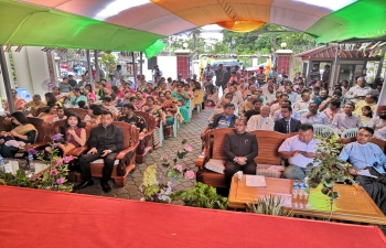 Celebration of Independence Day at Mandalay attended, by more than 300 people from different parts of Upper Myanmar