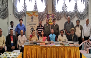 Outreach Programme with PIOs, CG meeting with Indian Community of Loilam at Taunggyi, Scholarship Awareness and distribution of books on Indian Culture, Yoga, Hindi CBSE Class 1 to 10, Mahatma Gandhi etc. 